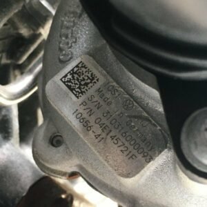 Alternative view of VW Golf Sportvan CHP engine