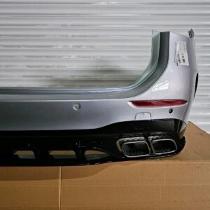 Alternative view of Mercedes C63 AMG Rear Bumper – W206 / S206 – Diffuser & Exhaust Tips – OEM