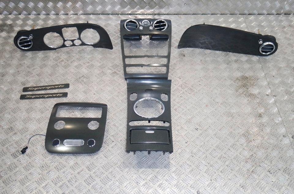Bentley Continental GT Supersports Carbon Center Interior Trim