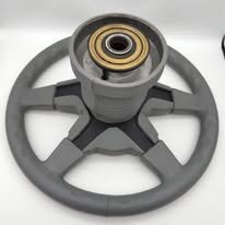 Alternative view of AMG Momo M38 steering wheel