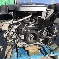 Alternative view of Mercedes-Benz W203 C32 AMG Engine