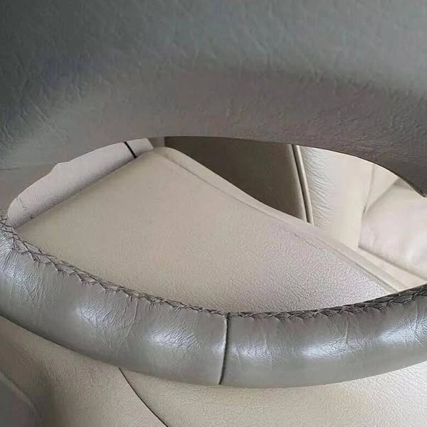 Leather Steering Wheel with Airbag for Mercedes-Benz Classics - Image 3