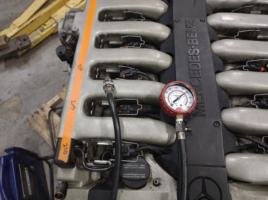 1997 Mercedes-Benz M120 6.0L V12 Powertrain Engine - Image 7