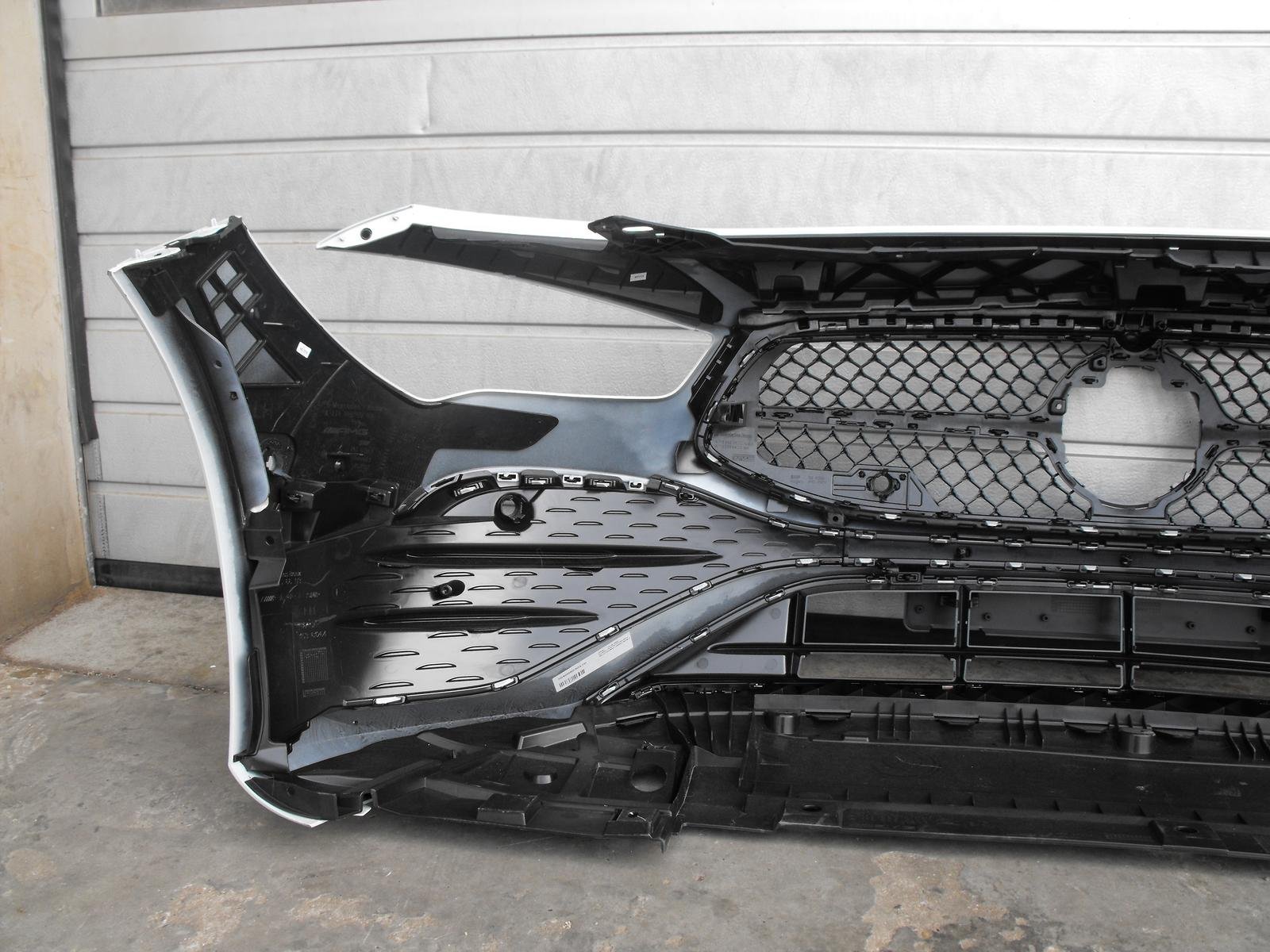 Mercedes CLA C118/W118 AMG Facelift Front Bumper — White 9145 - Image 3