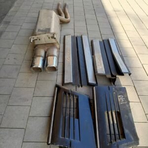 W140 Lorinser Exhaust, Side Vents, & Door Sills Package