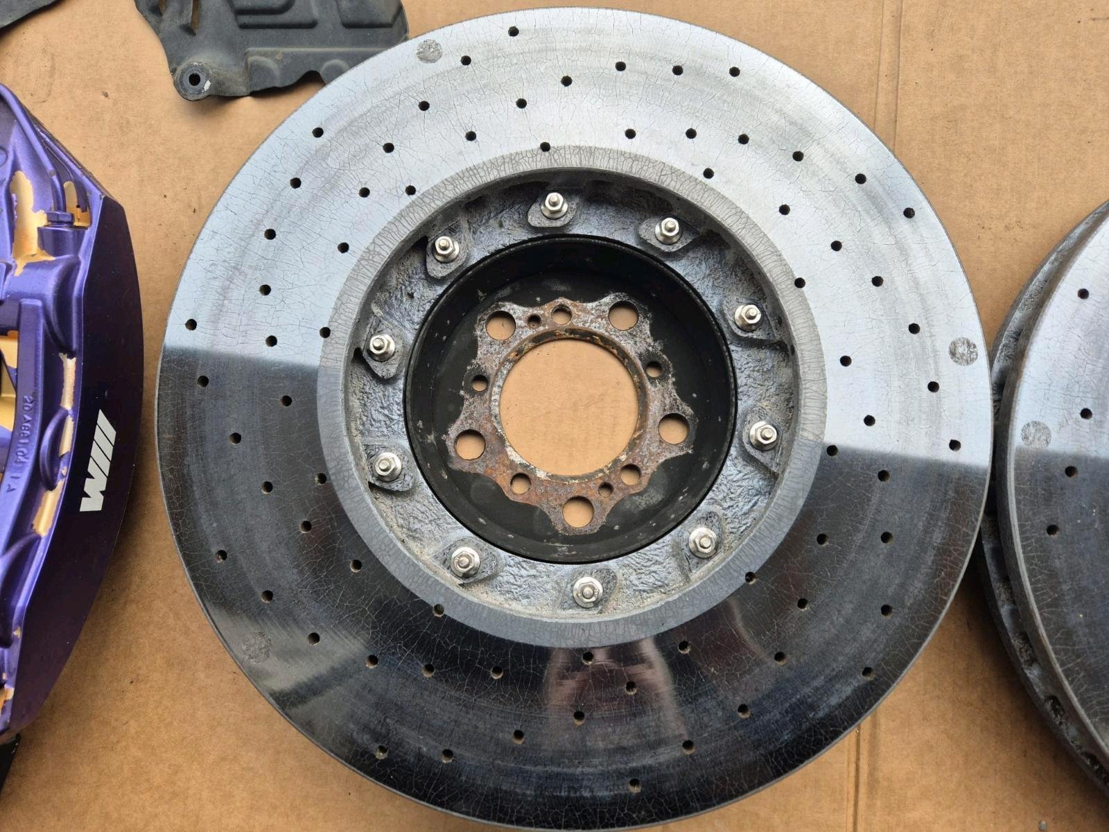 BMW F80/F82/M2 Competition Ceramic Brakes — Complete Discs, Pads, Calipers - Image 5