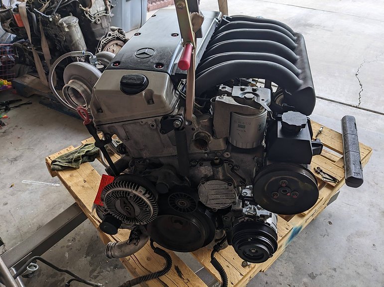 Used Mercedes-Benz OM606 Turbo Diesel Engine - Image 7