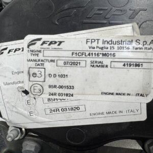Alternative view of Iveco Daily F1CFL4116 engine for sale