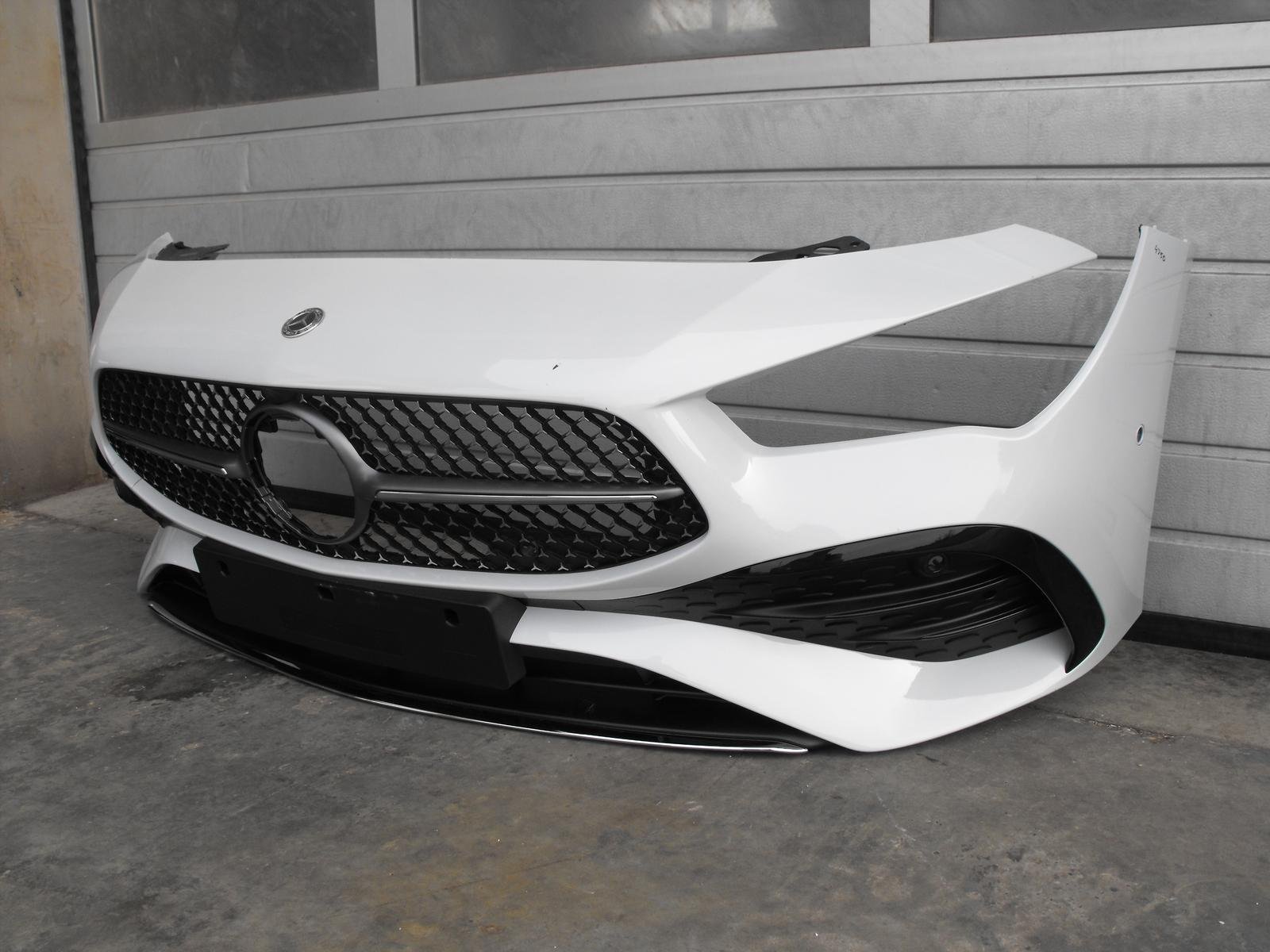 Mercedes CLA C118/W118 AMG Facelift Front Bumper — White 9145