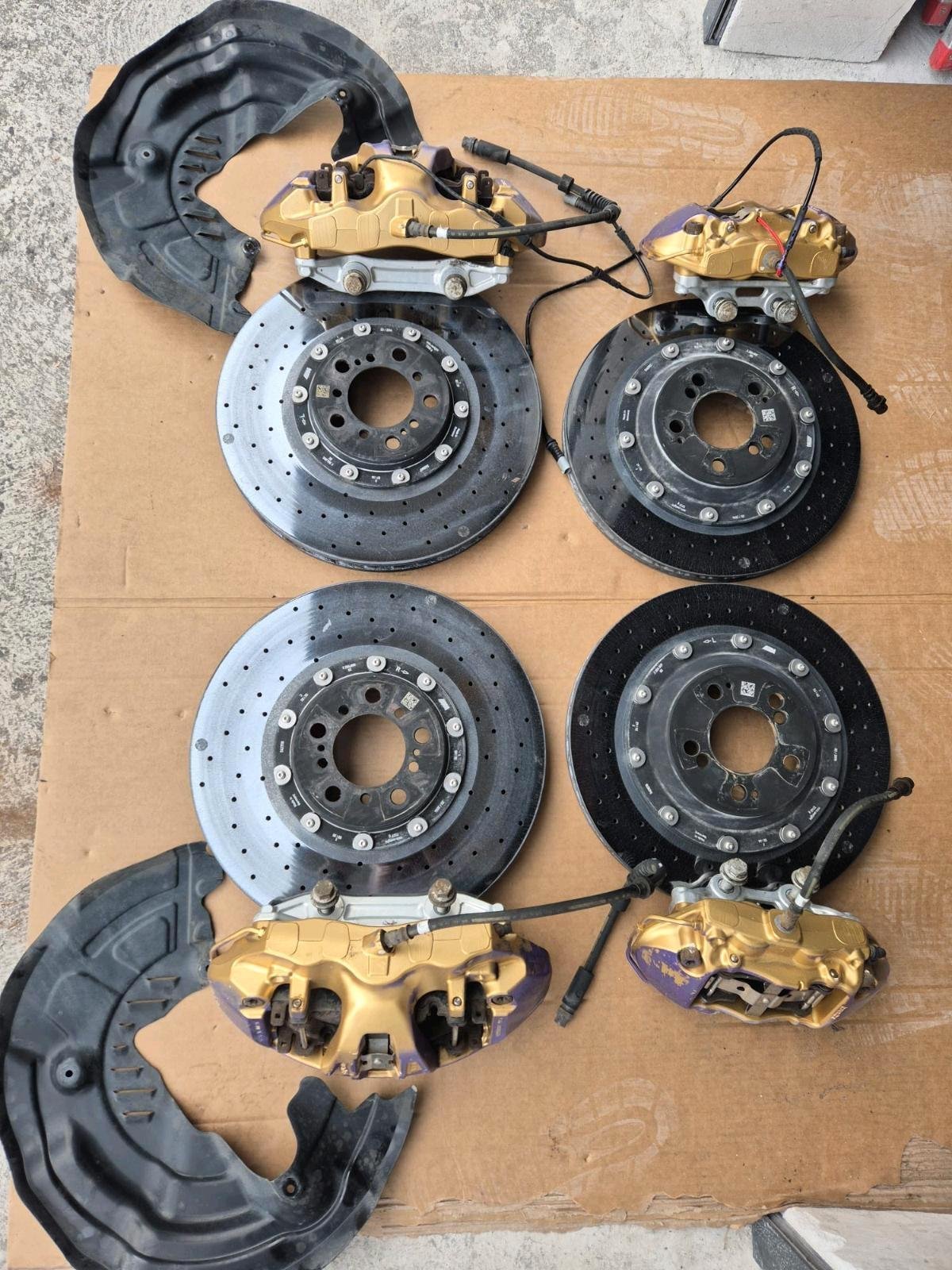 BMW F80/F82/M2 Competition Ceramic Brakes — Complete Discs, Pads, Calipers - Image 3