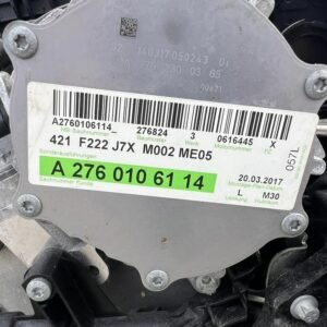 Alternative view of Mercedes-Benz V6 Engine – S-Class W222