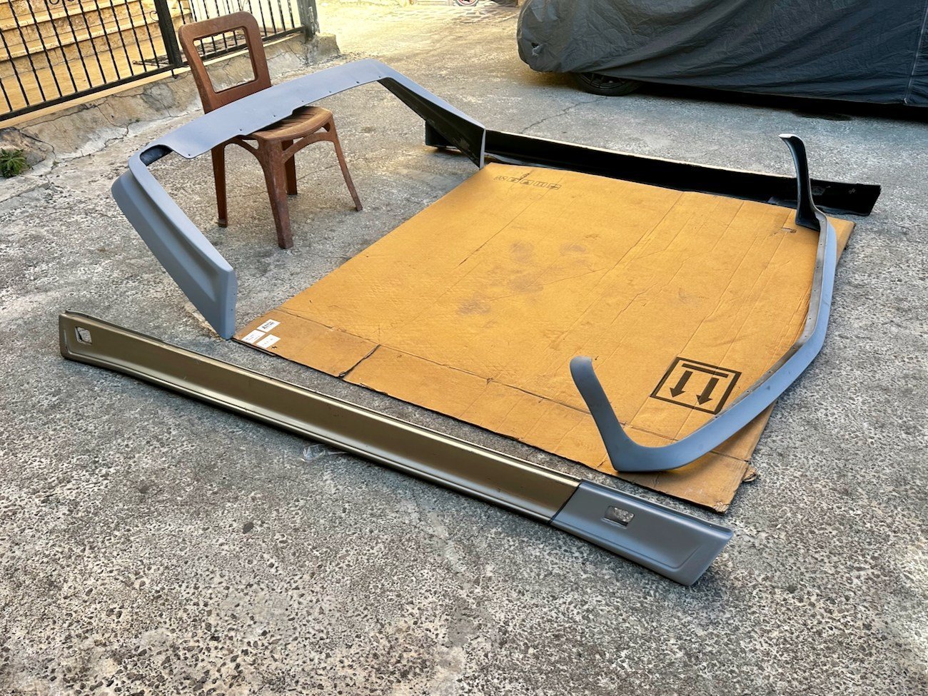 Pre-Merger Gen 2 AMG Body Kit for Euro W126 SE/SEL (1986–1991)
