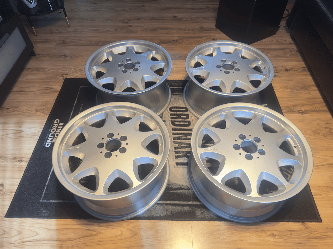 Authentic 19″ BRABUS Monoblock III Wheels – W140/C140 - Image 4