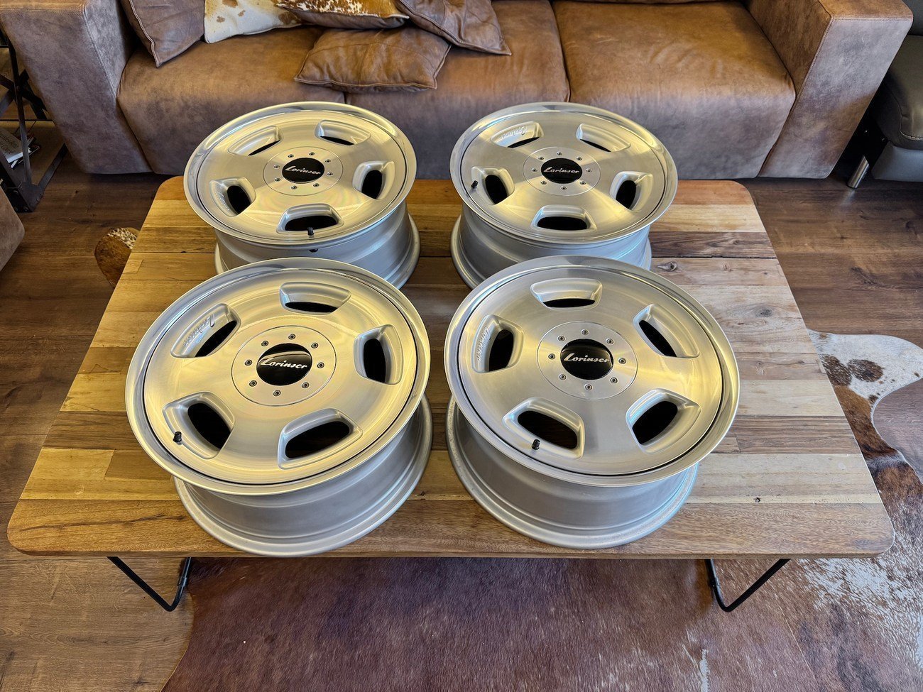 NOS 3-Piece 17″ Lorinser RSK-3 Wheels - Image 13
