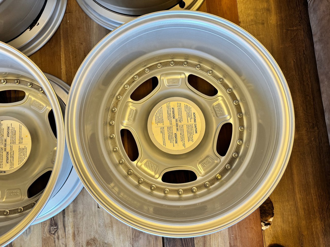 NOS 3-Piece 17″ Lorinser RSK-3 Wheels - Image 15