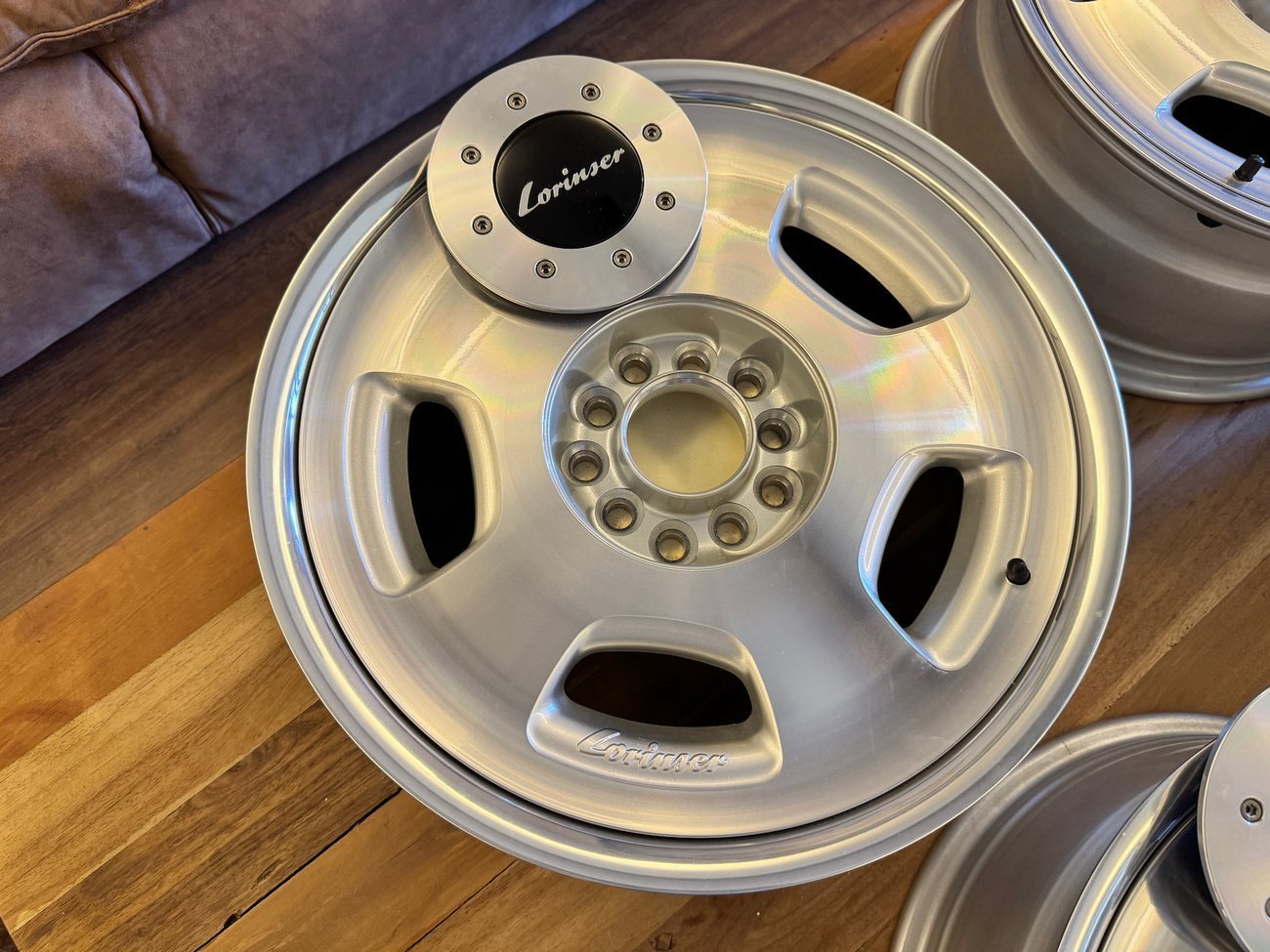 NOS 3-Piece 17″ Lorinser RSK-3 Wheels - Image 16